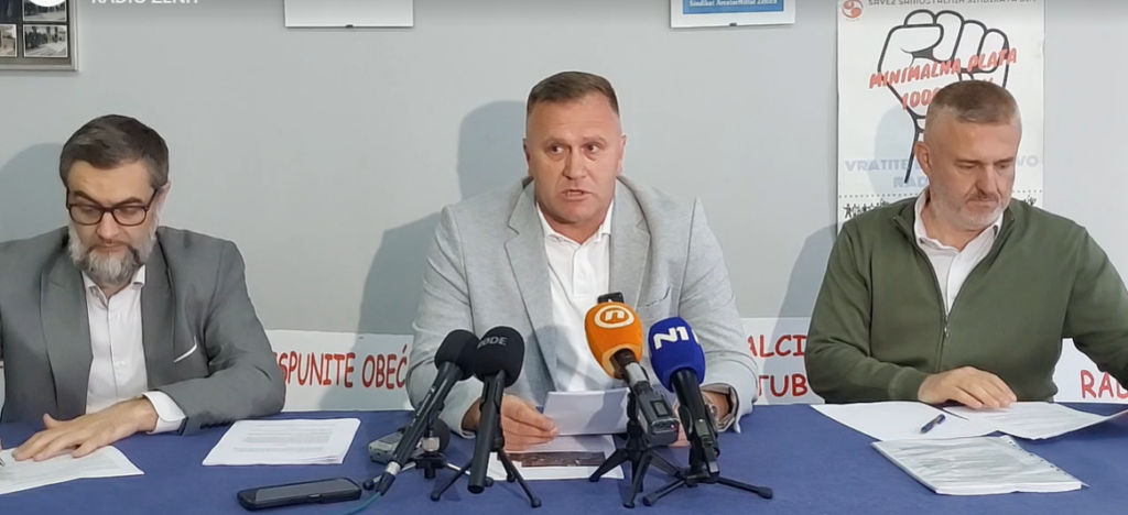 Press konferencija – Sindikat Nove Željezare Zenica