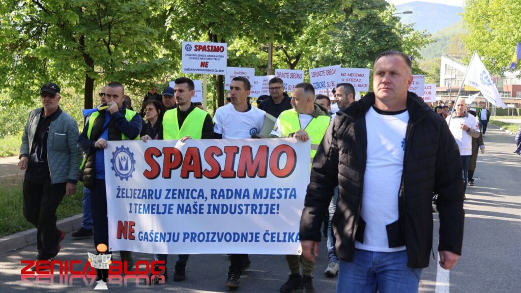 Sindikat NŽZ: Prvomajski protest pokazao jedinstvo radnika, stečaj i gašenje proizvodnje su neprihvatljivi